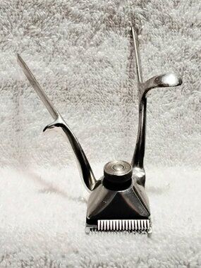 Vintage Burman Manual Metal Clippers/Shears in Smooth Excellent Condition!!